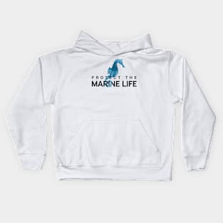 Aquatic Animal Protect and Respect Marine Life Kids Hoodie